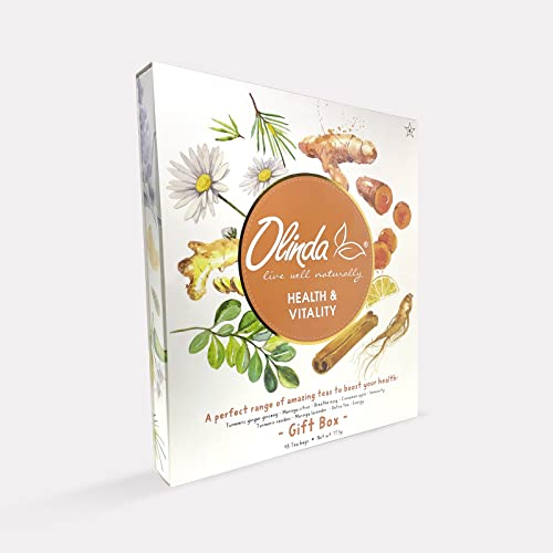 Olinda – Gift Box Health & Vitality/ 45 Tea Bags- Set of 9