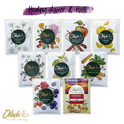 Olinda – Gift Box Health & Vitality/ (Case of 6 Pk x 45 tea bags-Set of 9 )- Total 270 Tea bags