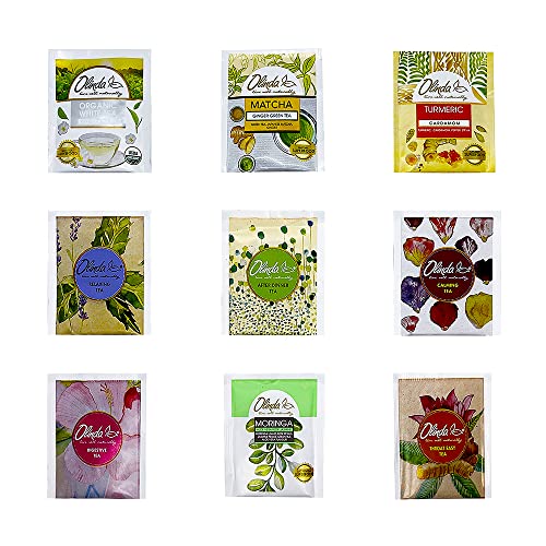 Olinda – Gift Box Relax/ 45 Tea Bags- (Case of 6 Pk x 45 tea bags - Set of 9)- Total 270 Tea bags
